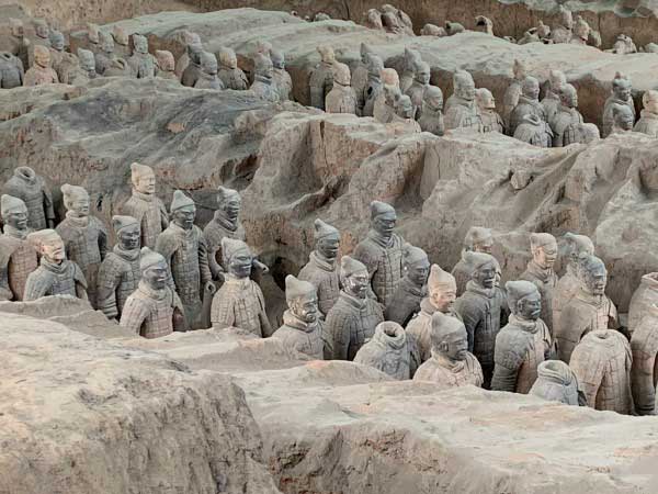 Terracotta Warriors archaeological site near Xian Terracotta Warriors archaeological site near Xian