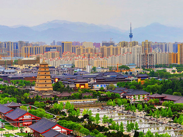 Xian city view 1