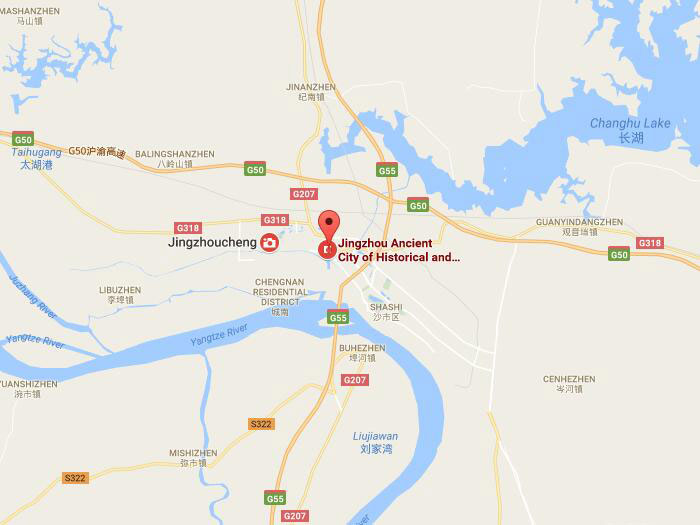 Jigzhou ancient town map 01