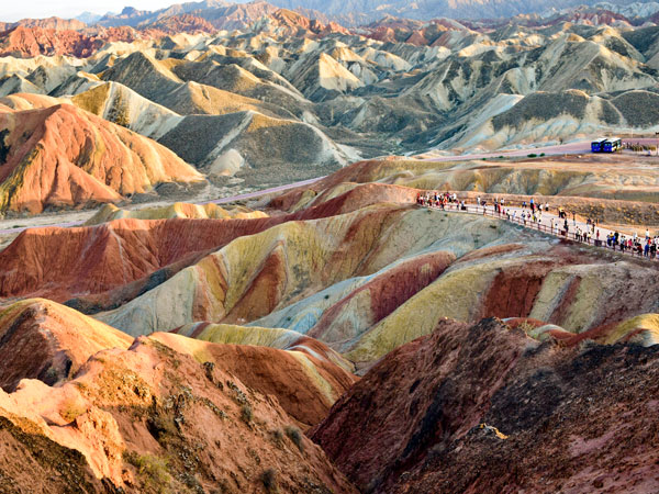 Zhangye Danxia Landform Park