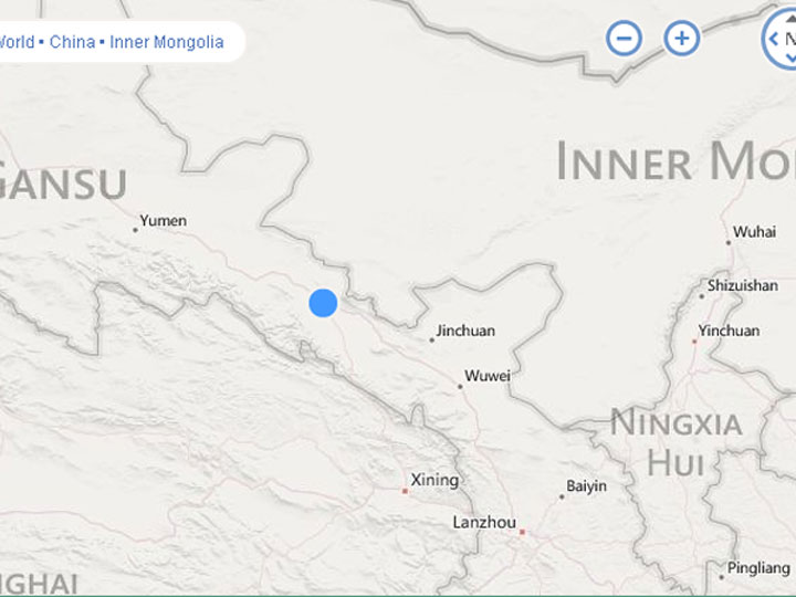 Zhangye Map 01